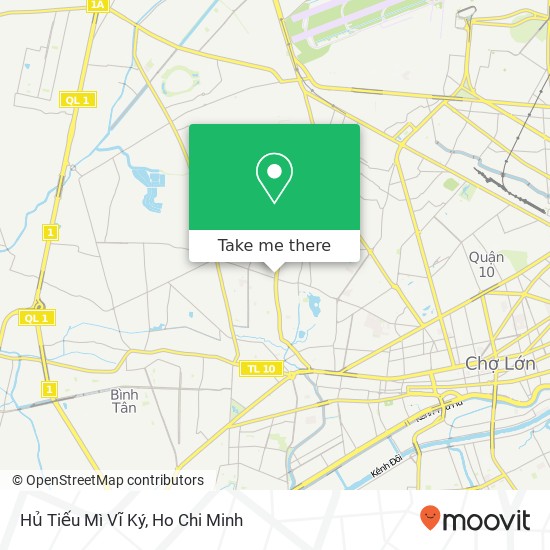 Hủ Tiếu Mì Vĩ Ký map