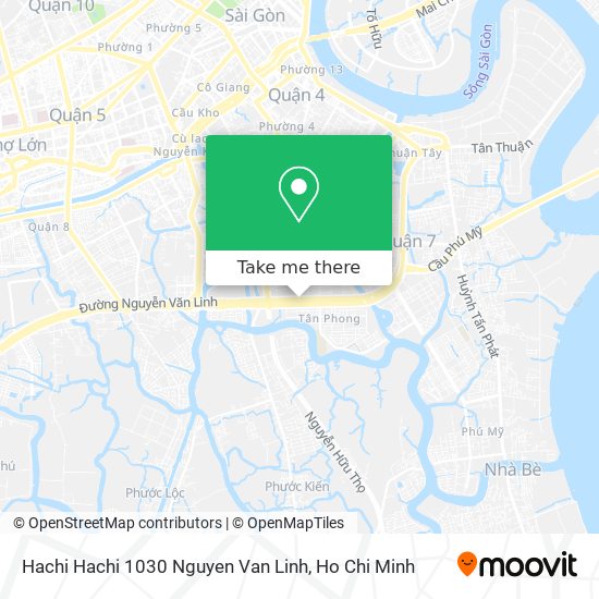 Hachi Hachi 1030 Nguyen Van Linh map