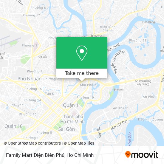 Family Mart Điện Biên Phủ map