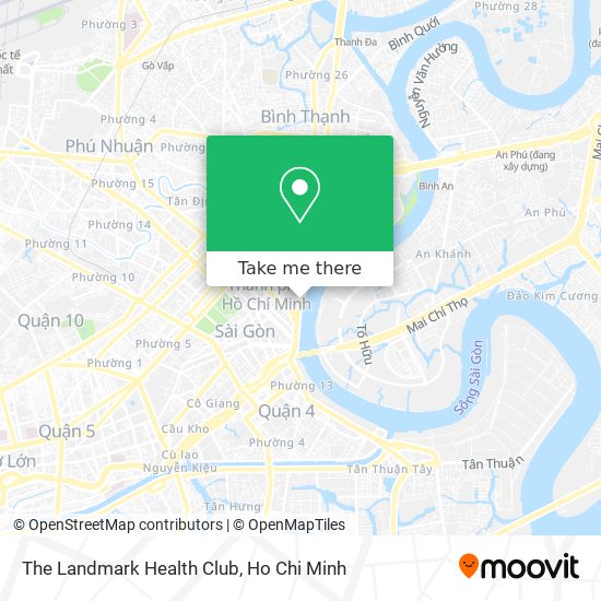 The Landmark Health Club map