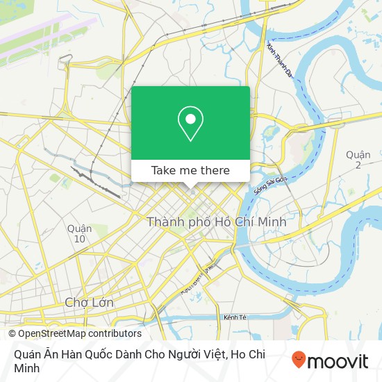 Quán Ăn Hàn Quốc Dành Cho Người Việt map