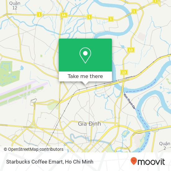 Starbucks Coffee Emart map