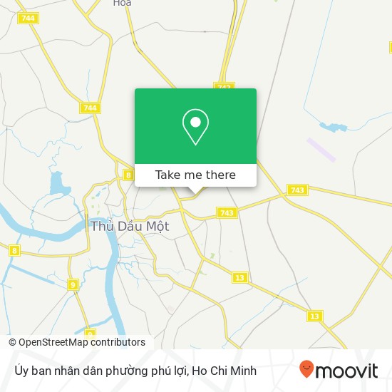 Ủy ban nhân dân phường phú lợi map