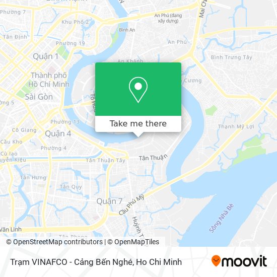 Trạm VINAFCO - Cảng Bến Nghé map