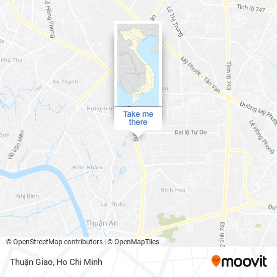 Thuận Giao map
