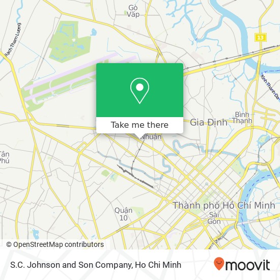 S.C. Johnson and Son Company map