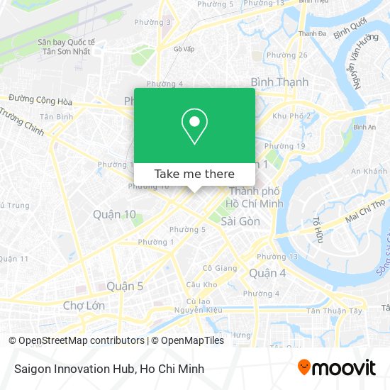 Saigon Innovation Hub map