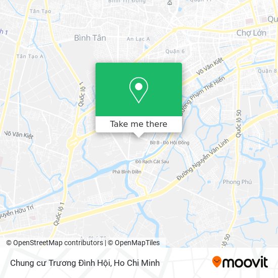 Chung cư Trương Đình Hội map