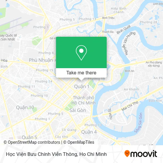 Học Viện Bưu Chính Viễn Thông map