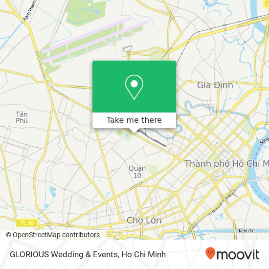 GLORIOUS Wedding & Events map