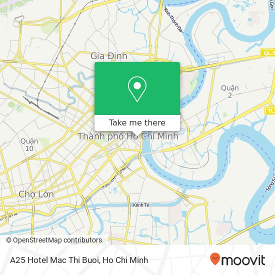 A25 Hotel Mac Thi Buoi map