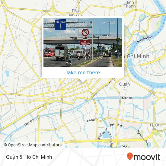 Quận 5 map