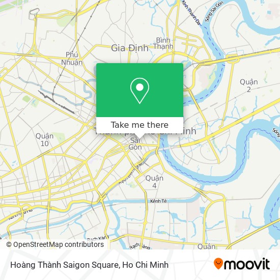 Hoàng Thành Saigon Square map