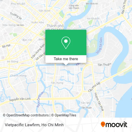 Vietpacific Lawfirm map