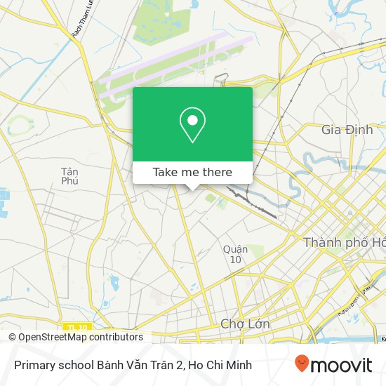 Primary school Bành Văn Trân 2 map