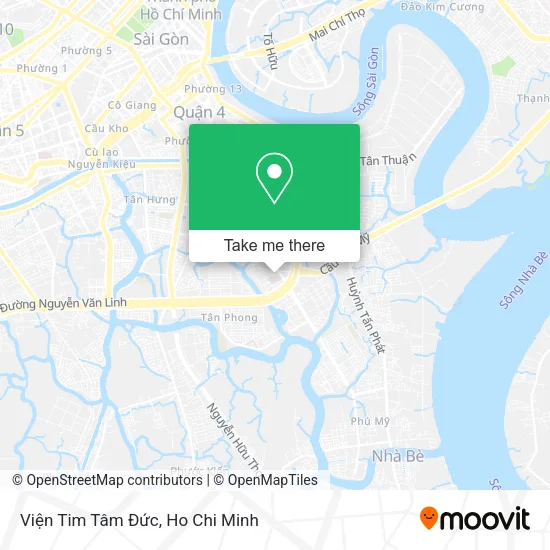 Viện Tim Tâm Đức map