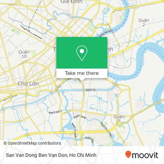 San Van Dong Ben Van Don map