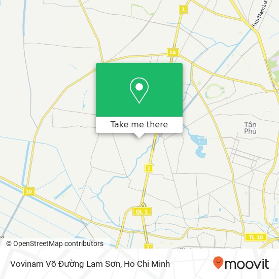 Vovinam Võ Ðường Lam Sơn map