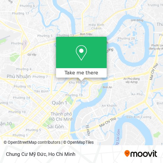 Chung Cư Mỹ Đức map