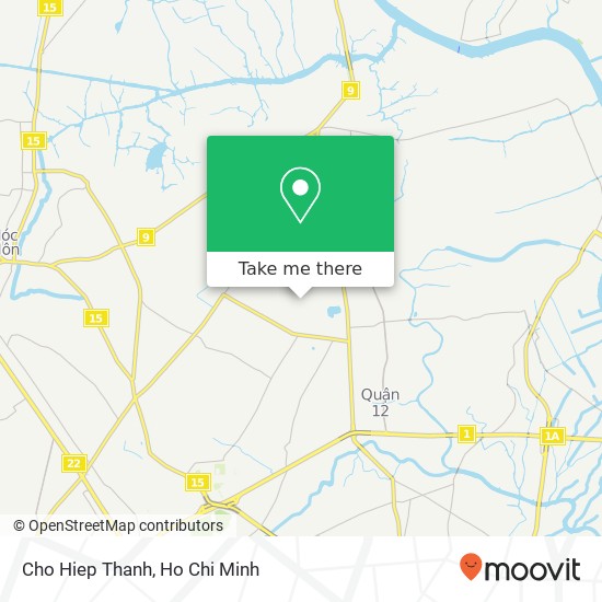 Cho Hiep Thanh map