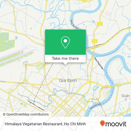 Himalaya Vegetarian Restaurant map