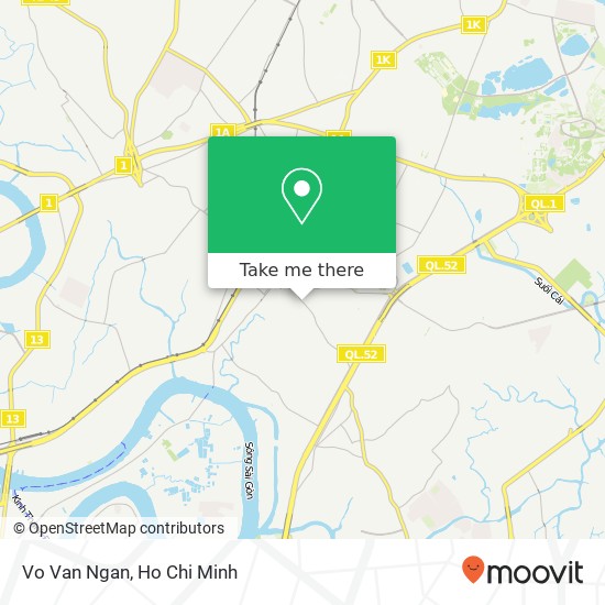 Vo Van Ngan map