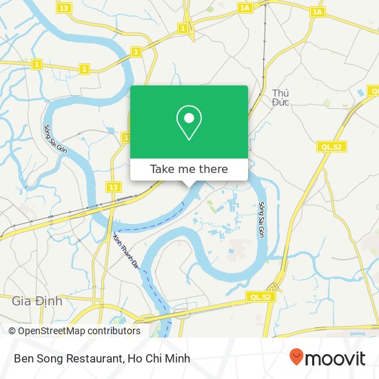 Ben Song Restaurant map