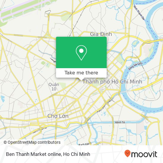 Ben Thanh Market online map