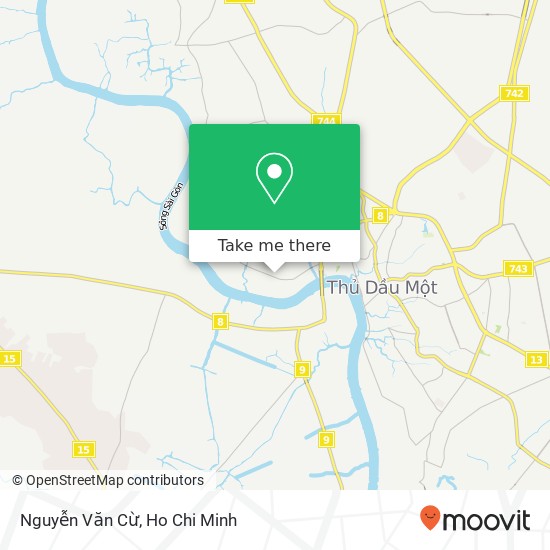 Nguyễn Văn Cừ map