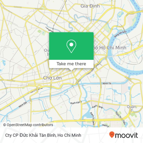 Cty CP Đức Khải Tân Bình map