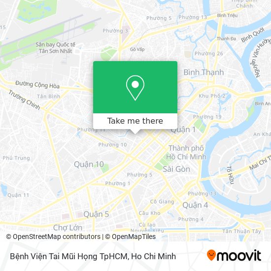 Bệnh Viện Tai Mũi Họng TpHCM map
