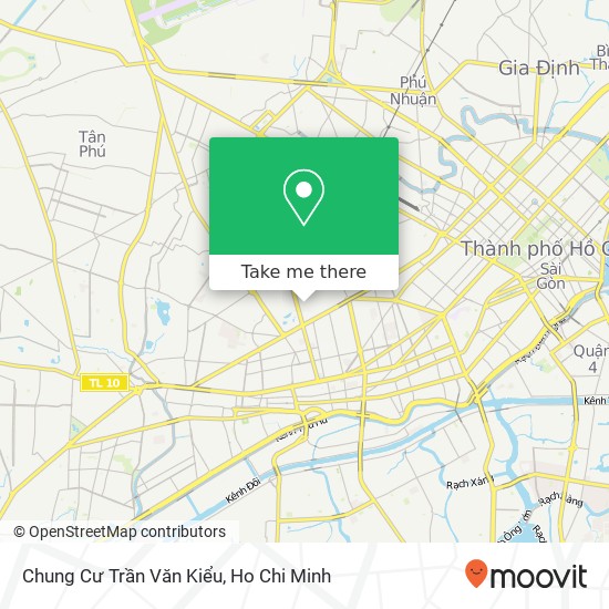 Chung Cư Trần Văn Kiểu map