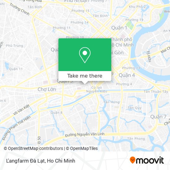 L'angfarm Đà Lạt map