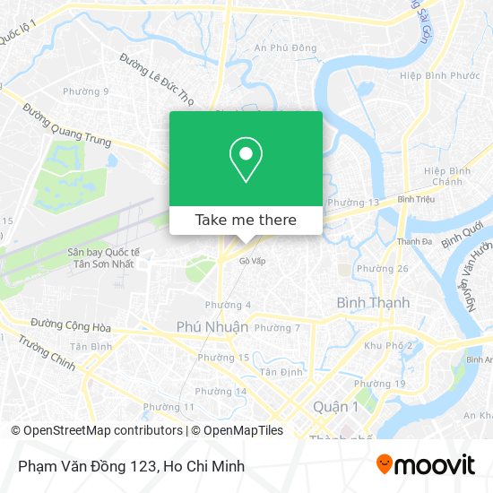 Phạm Văn Đồng 123 map