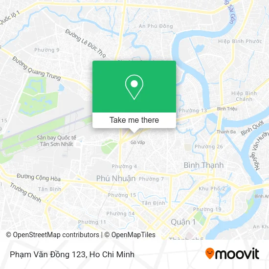 Phạm Văn Đồng 123 map