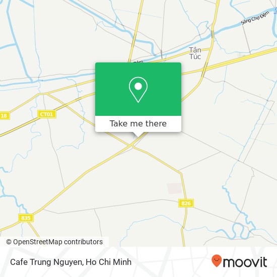 Cafe Trung Nguyen map