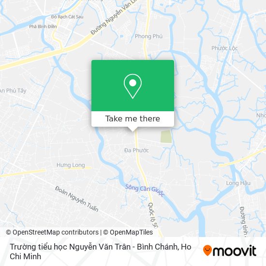 Trường tiểu học Nguyễn Văn Trân - Bình Chánh map