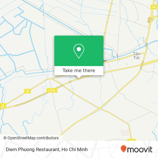 Diem Phuong Restaurant map