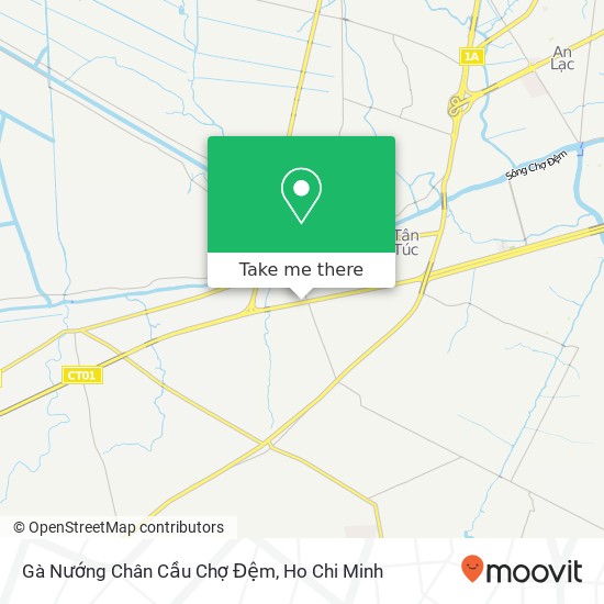 Gà Nướng Chân Cầu Chợ Đệm map