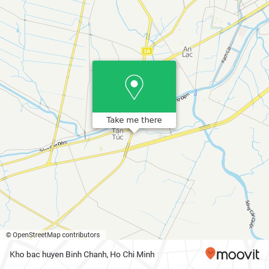 Kho bac huyen Binh Chanh map