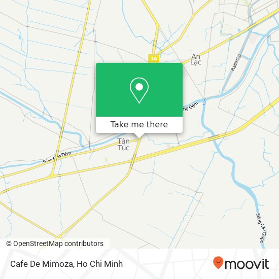 Cafe De Mimoza map