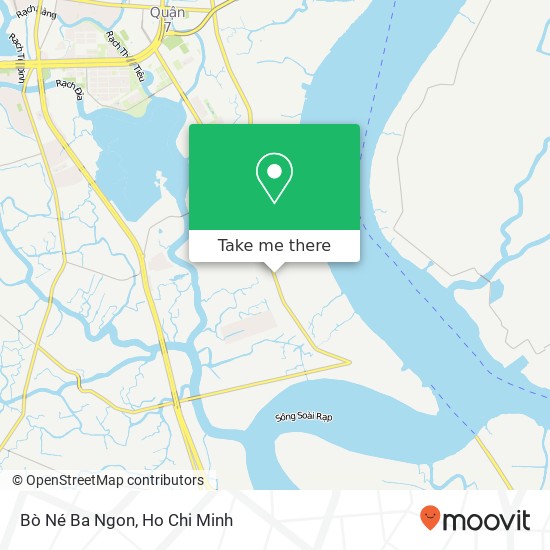 Bò Né Ba Ngon map