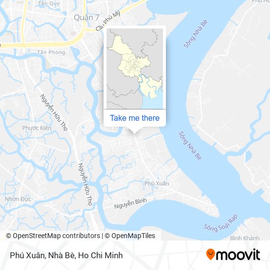 Phú Xuân, Nhà Bè map