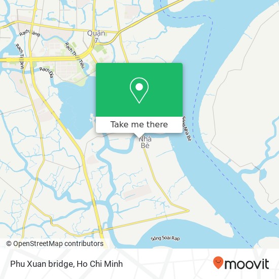 Phu Xuan bridge map