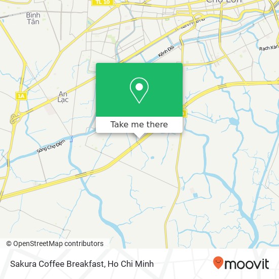 Sakura Coffee Breakfast map