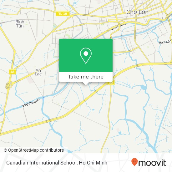 Canadian International School map