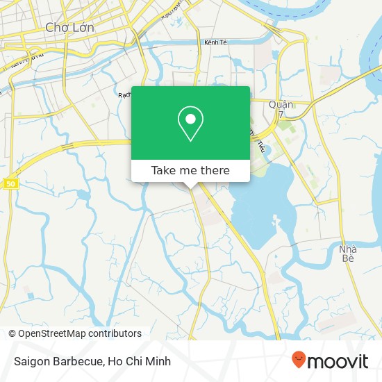 Saigon Barbecue map