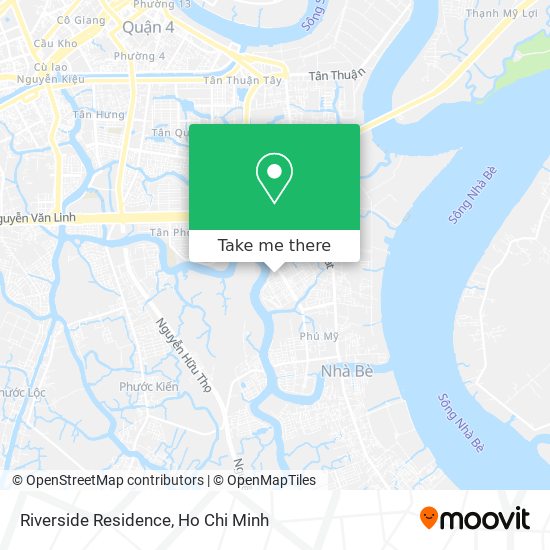 Riverside Residence map