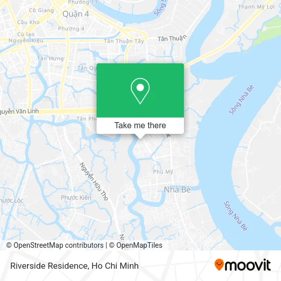 Riverside Residence map