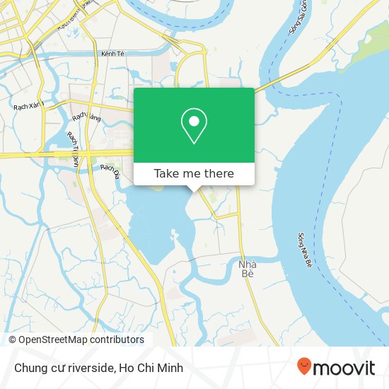 Chung cư riverside map